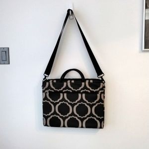 Indigo insulated laptop bag